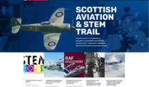 Overview of the Scottish STEM and Aviation Trail Website