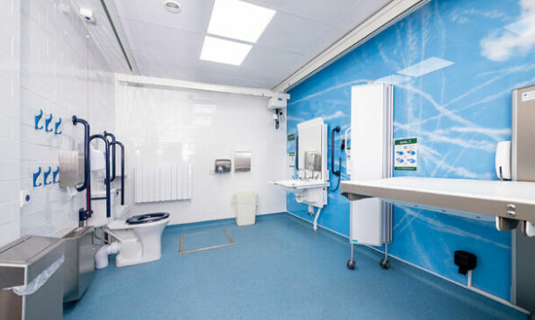 Changing places toilet