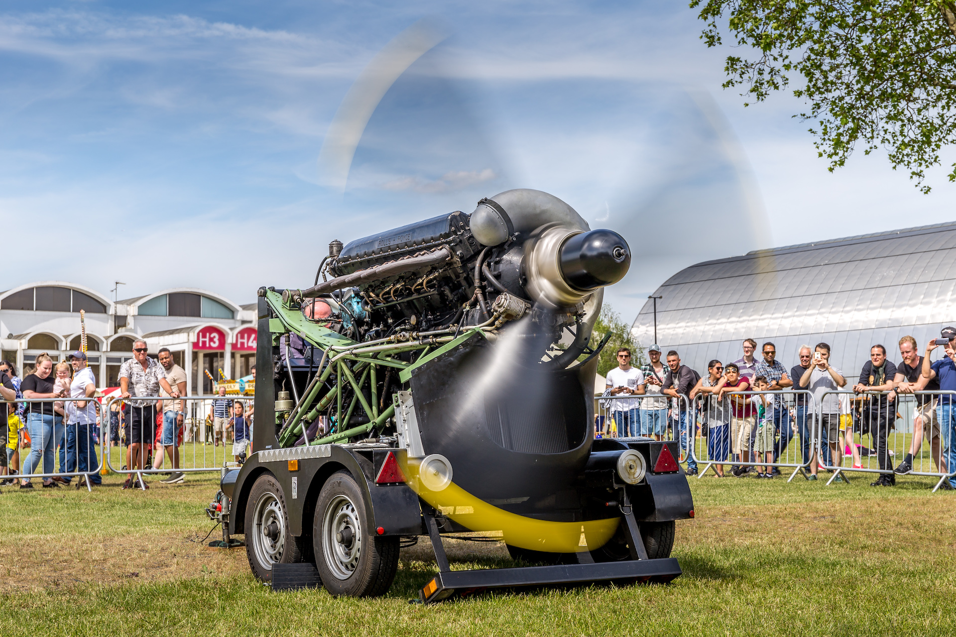Merlin Engine Demonstration - RAF Museum