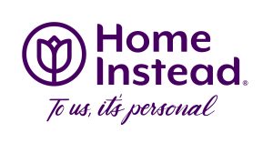 purple home instead logo