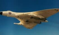 Vulcan with Skybolt aerodynamic test dummy