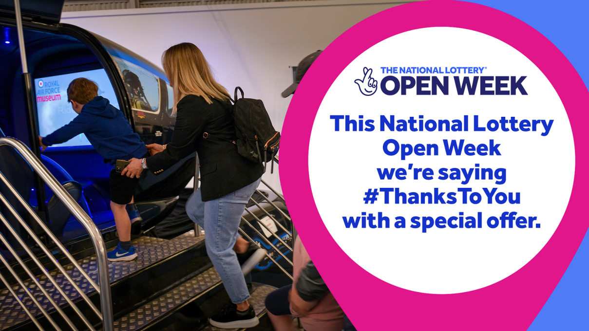 Enjoy 2 for 1 Flight Simulator rides during National Lottery Open Week ...
