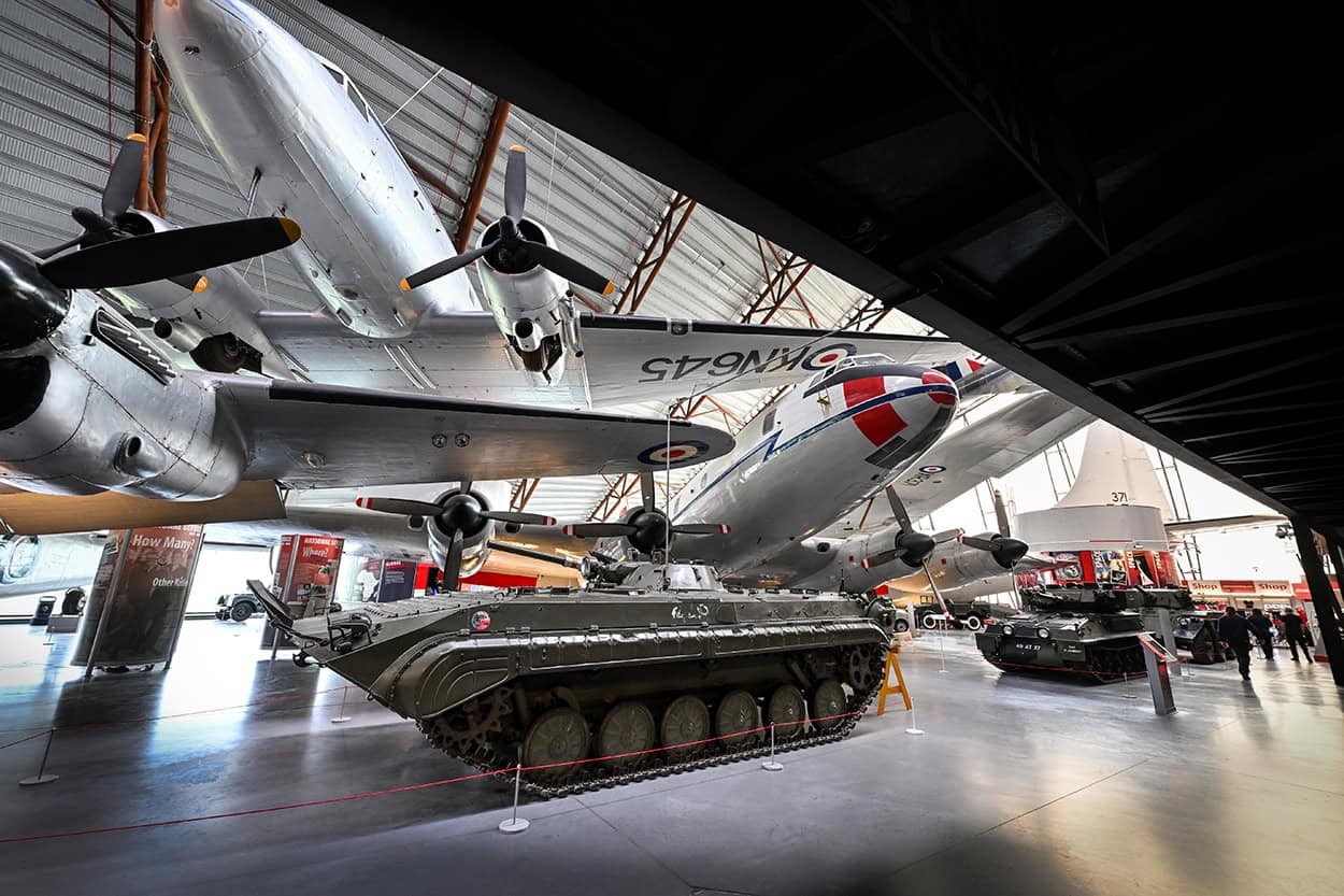 The Ground Floor of the National Cold War Exhibition 