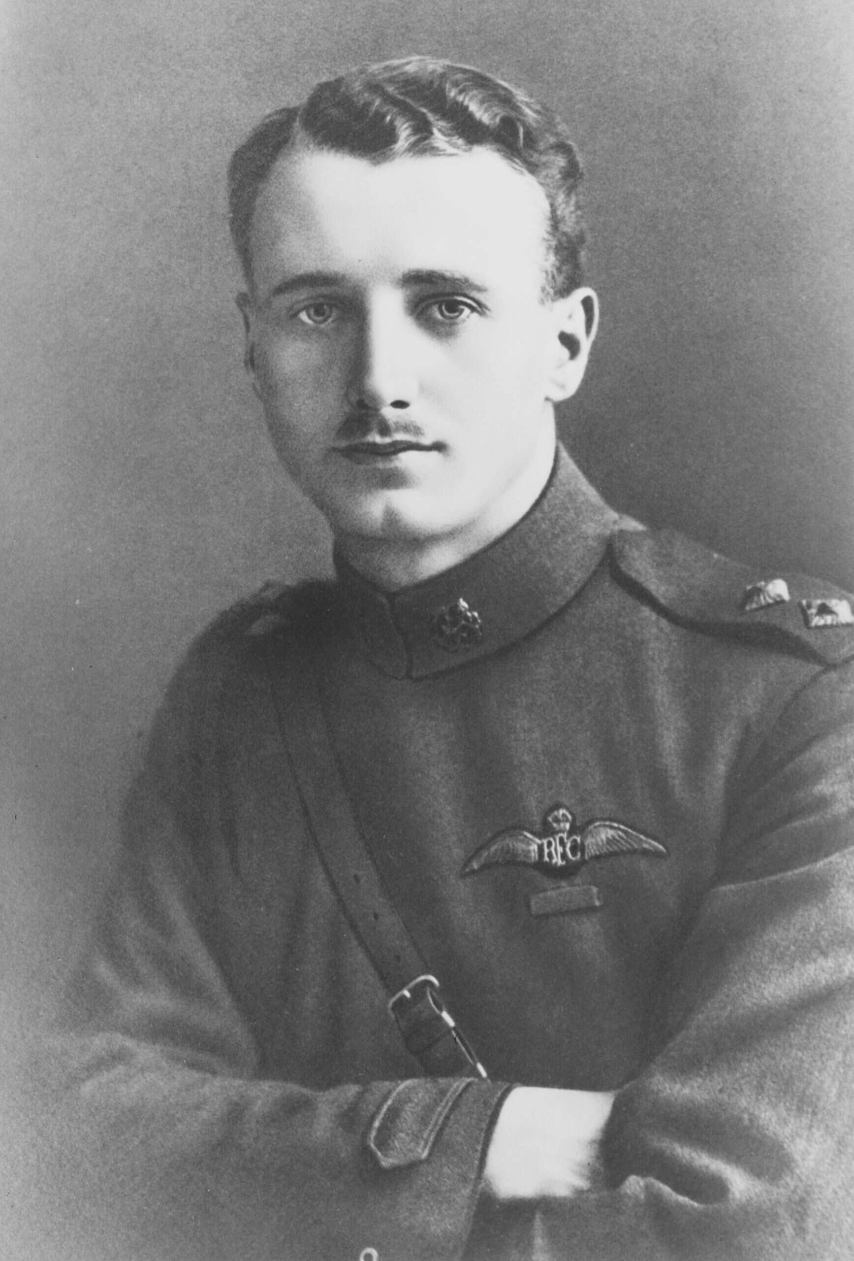 Lieutenant William Leefe Robinson VC Royal Flying Corps (RAF Museum PC71-19-27)