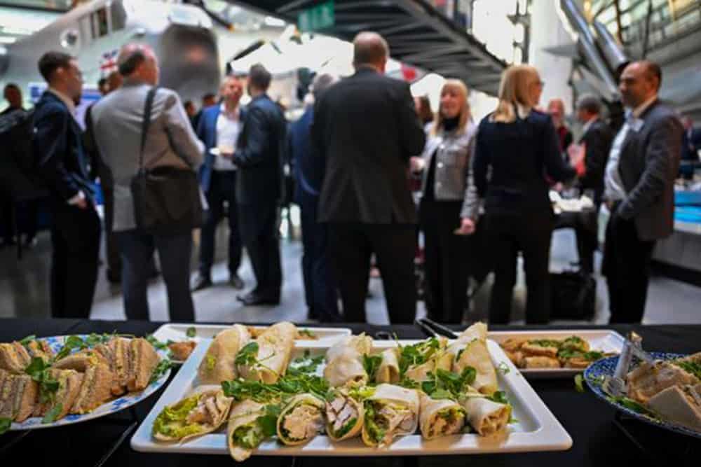 Corporate conference catering in Midlands