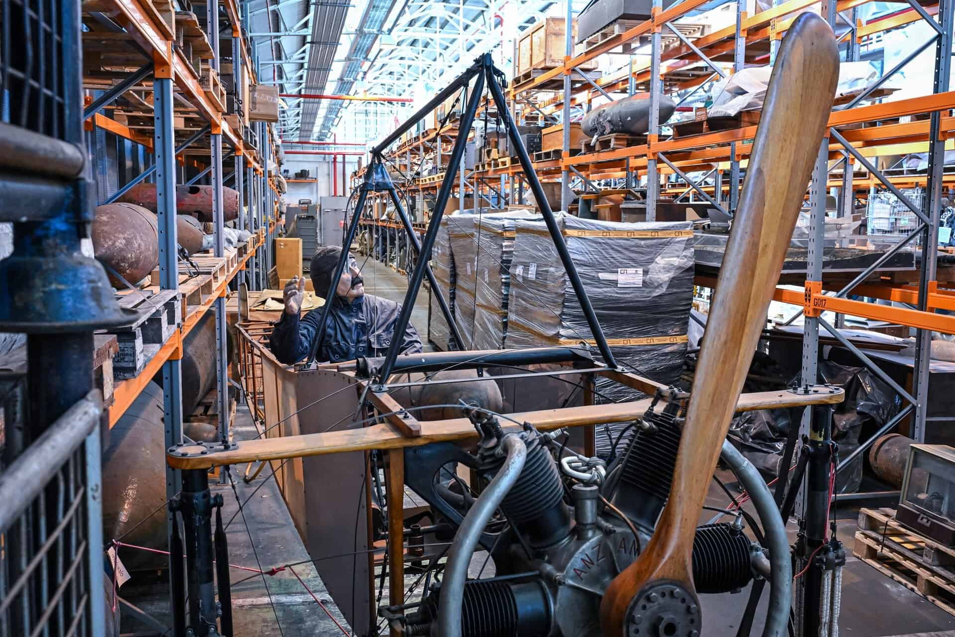 Just one of the many artefacts currently in storage