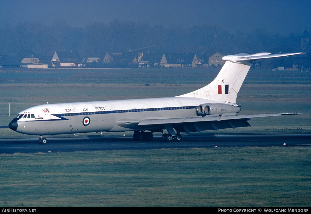All RAF Transport Command VC-10 aircraft were named after RFC/RAF VC holders: this airframe is named for Major Hawker VC.