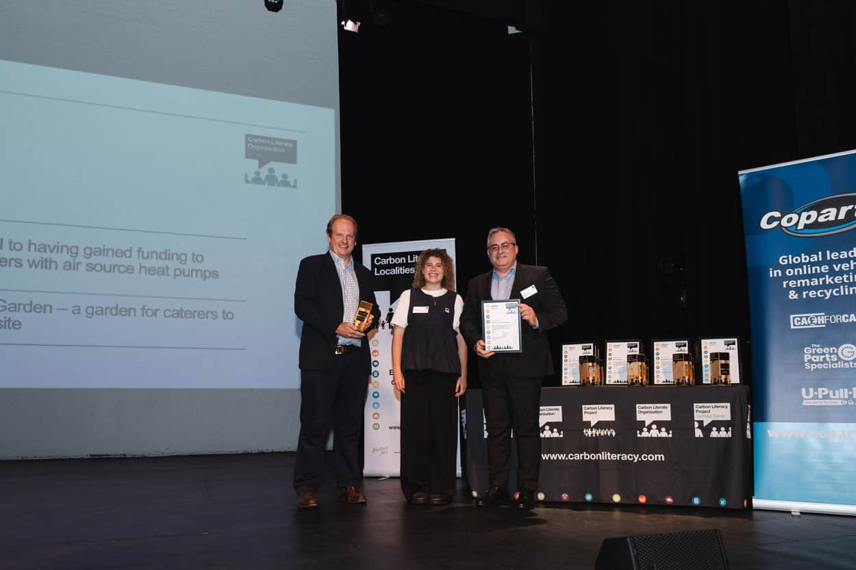 Museum Receives Silver Carbon Literacy Award