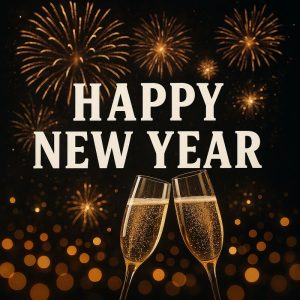 Poster Stating Happy New Year