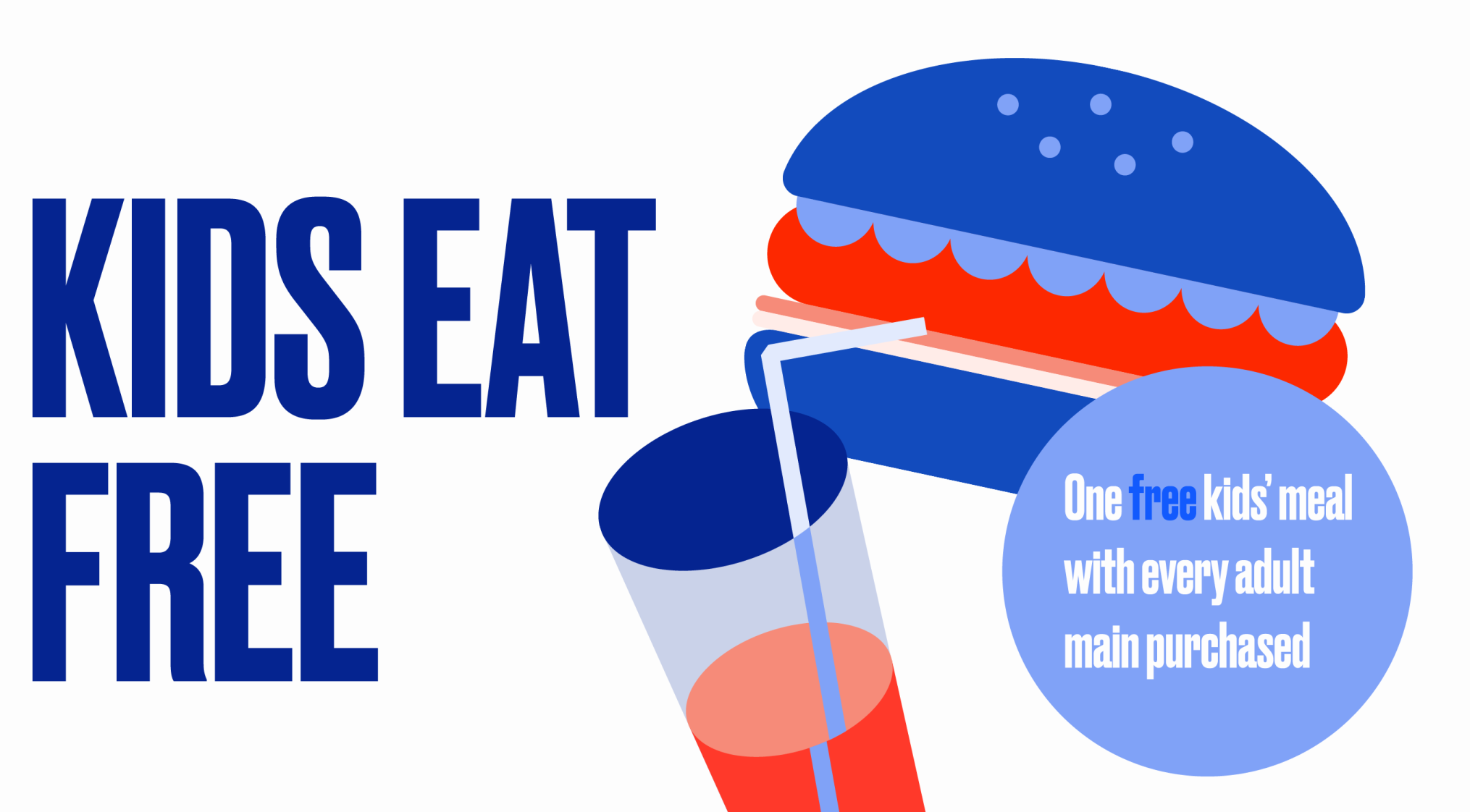 Kids Eat Free Banner