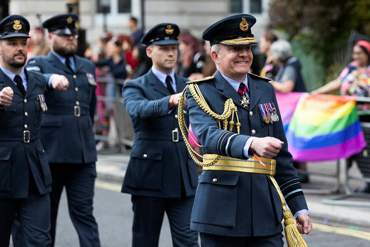 London Pride MOD Crown Copyright