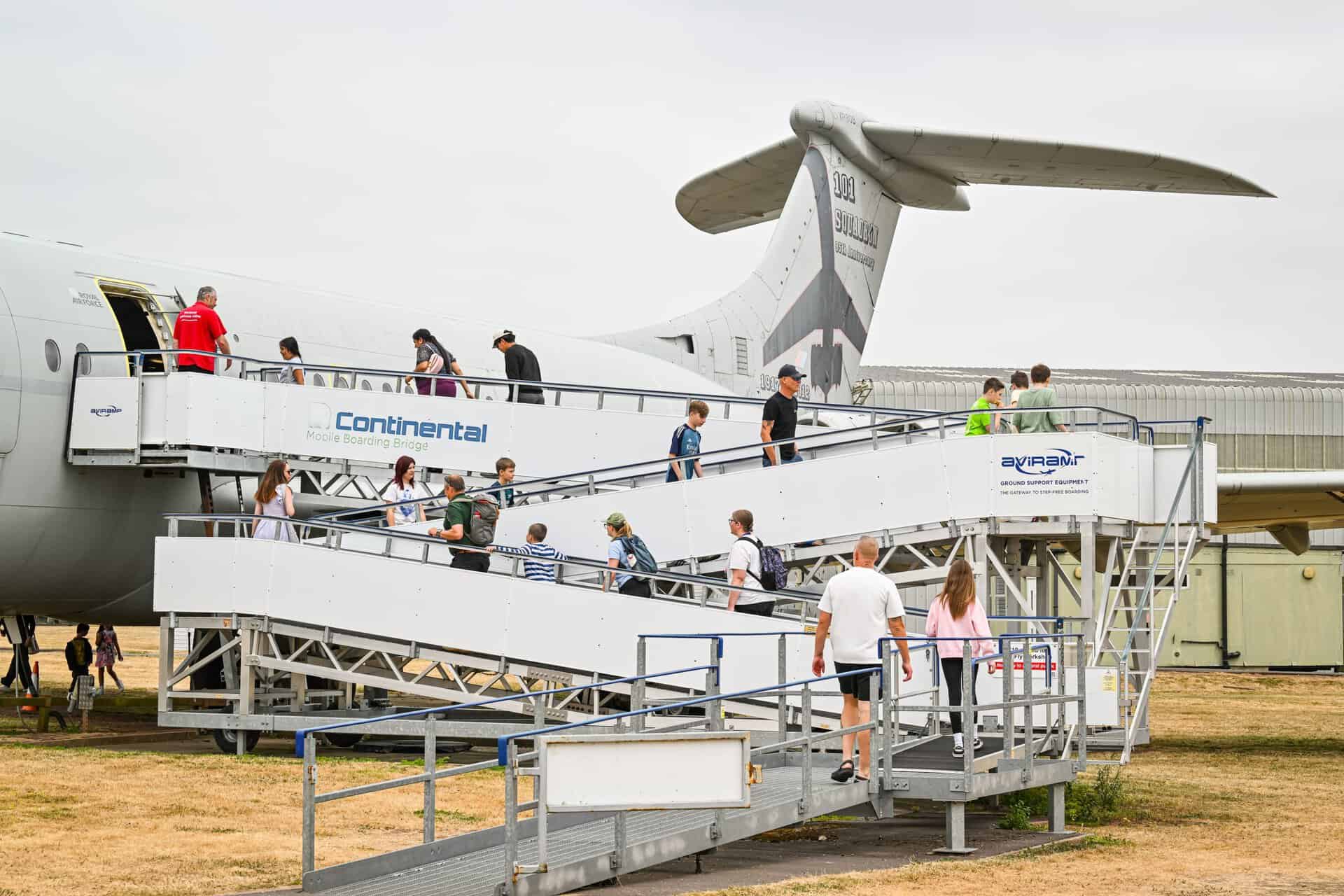 Climb aboard our legendary aircraft free of charge