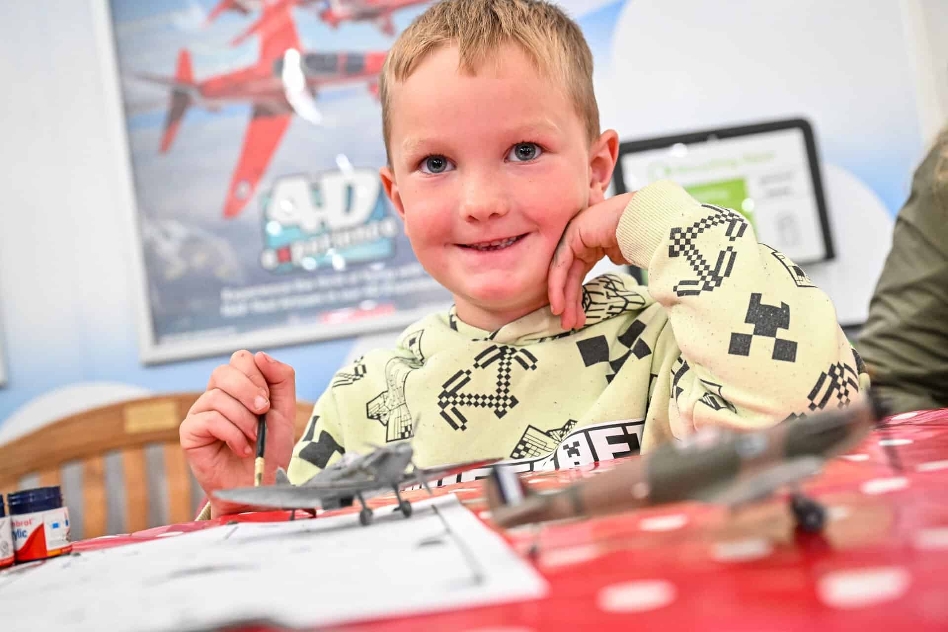Airfix model making