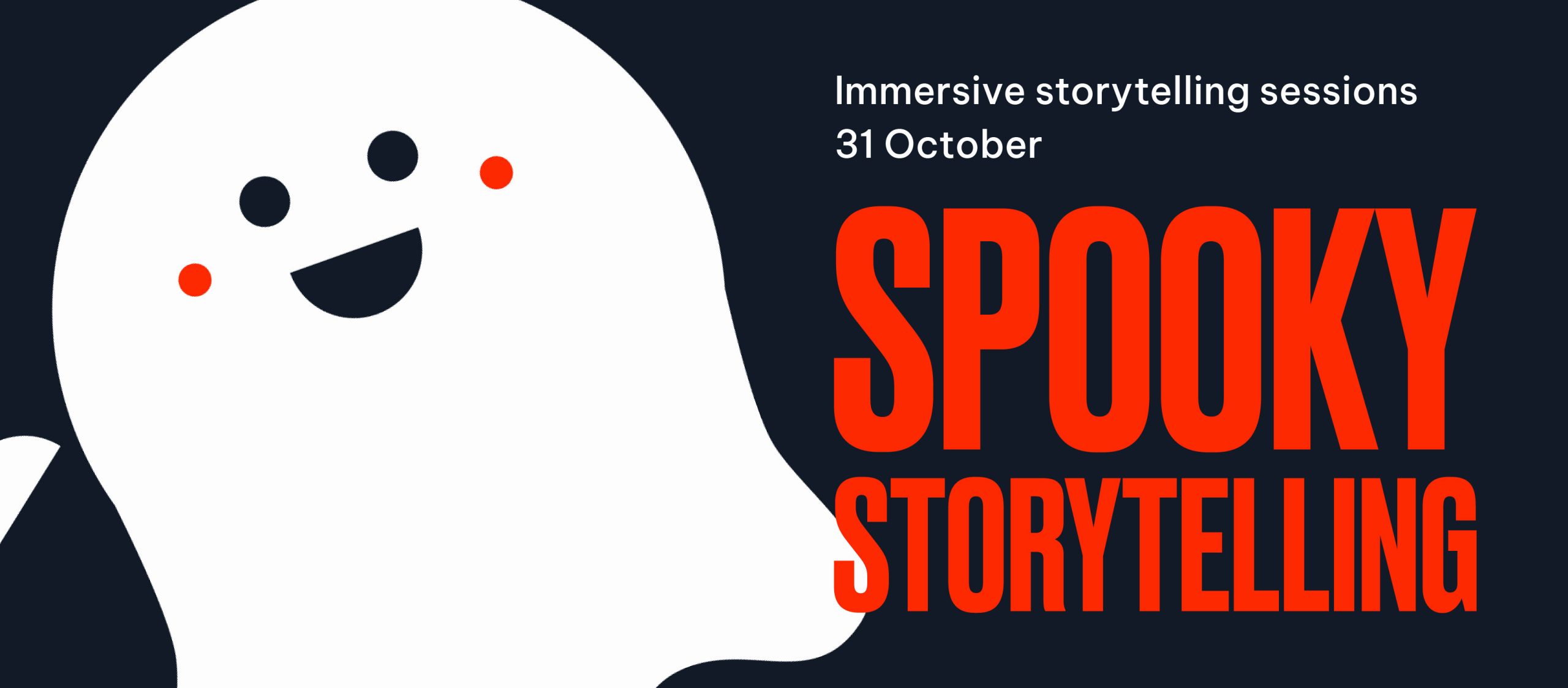 The Spooky Storytelling Banner