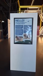 A Museum Display Board about Historic Hendon