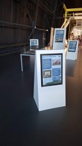 A Museum Display Board about Historic Hendon