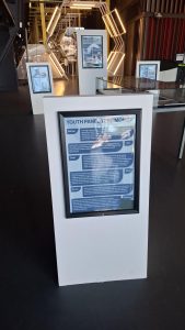 A Museum Display Board about Historic Hendon