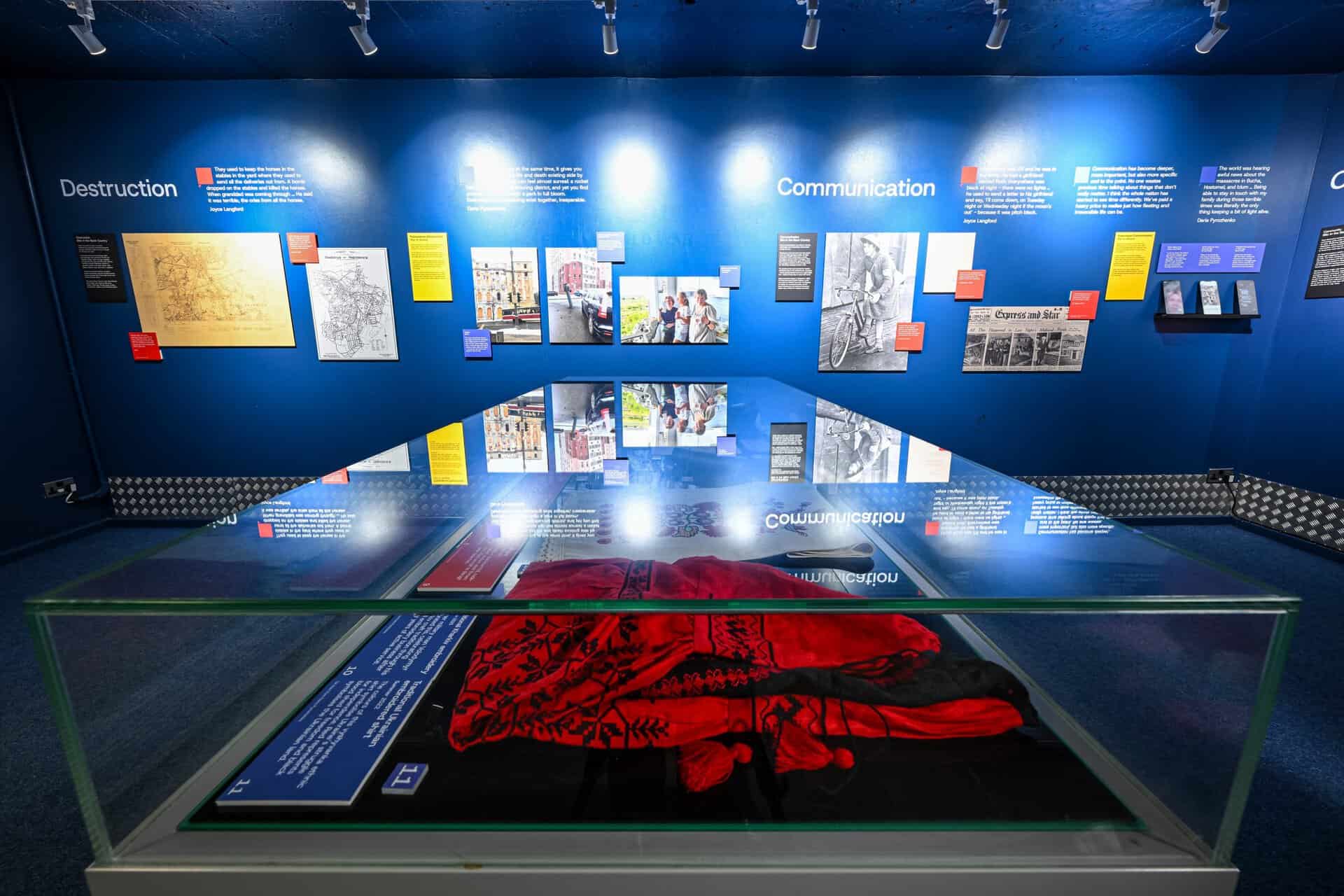 Displaced Display at RAF Museum Midlands