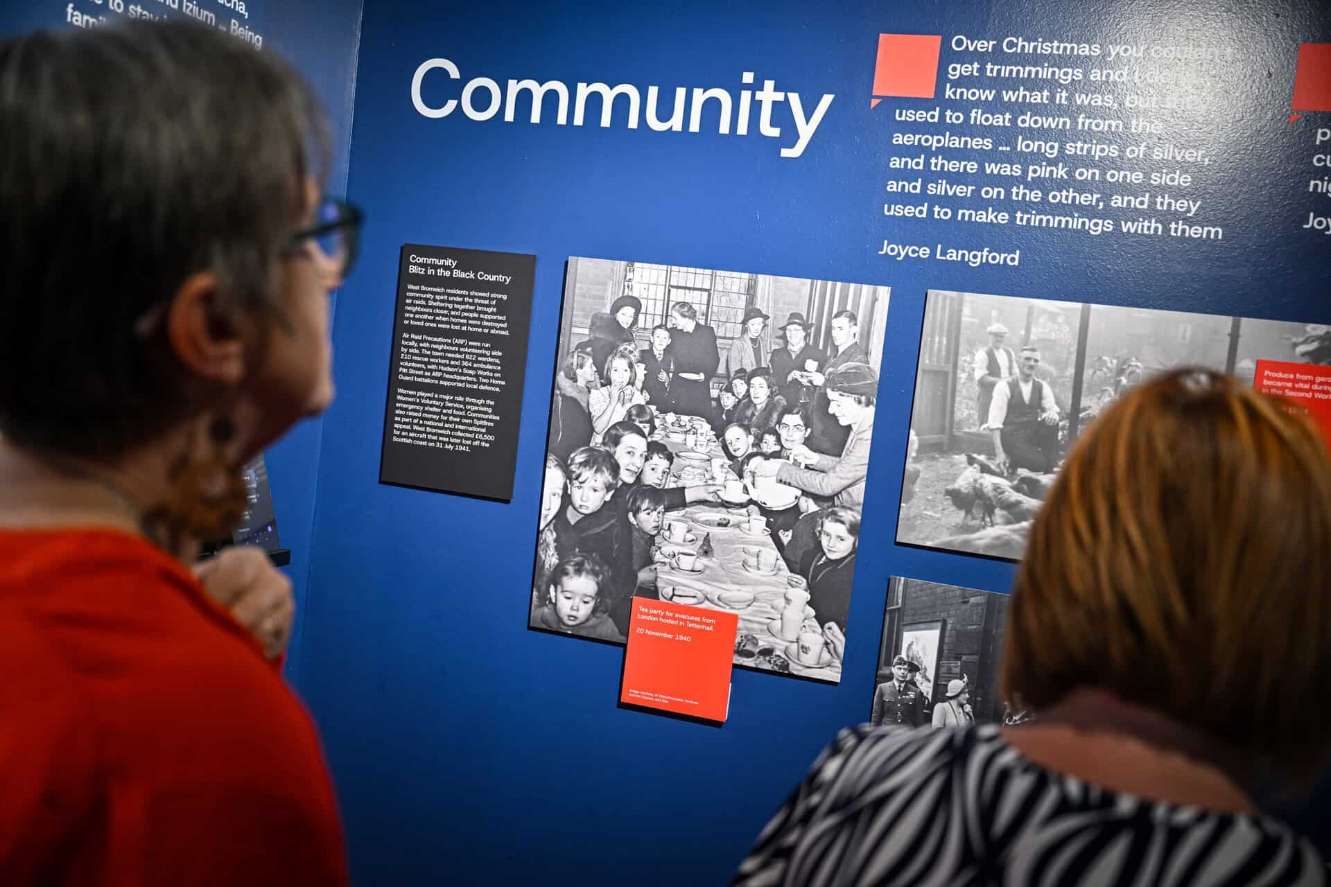 Displaced Display at RAF Museum Midlands