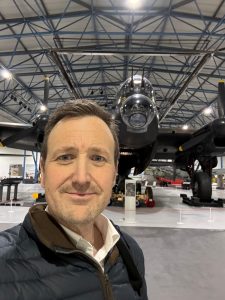 RAF Museum Ambassador Edward Sharman