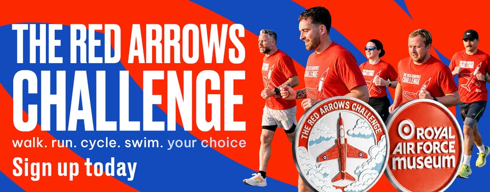 Sign up today to the Red Arrows Challenge