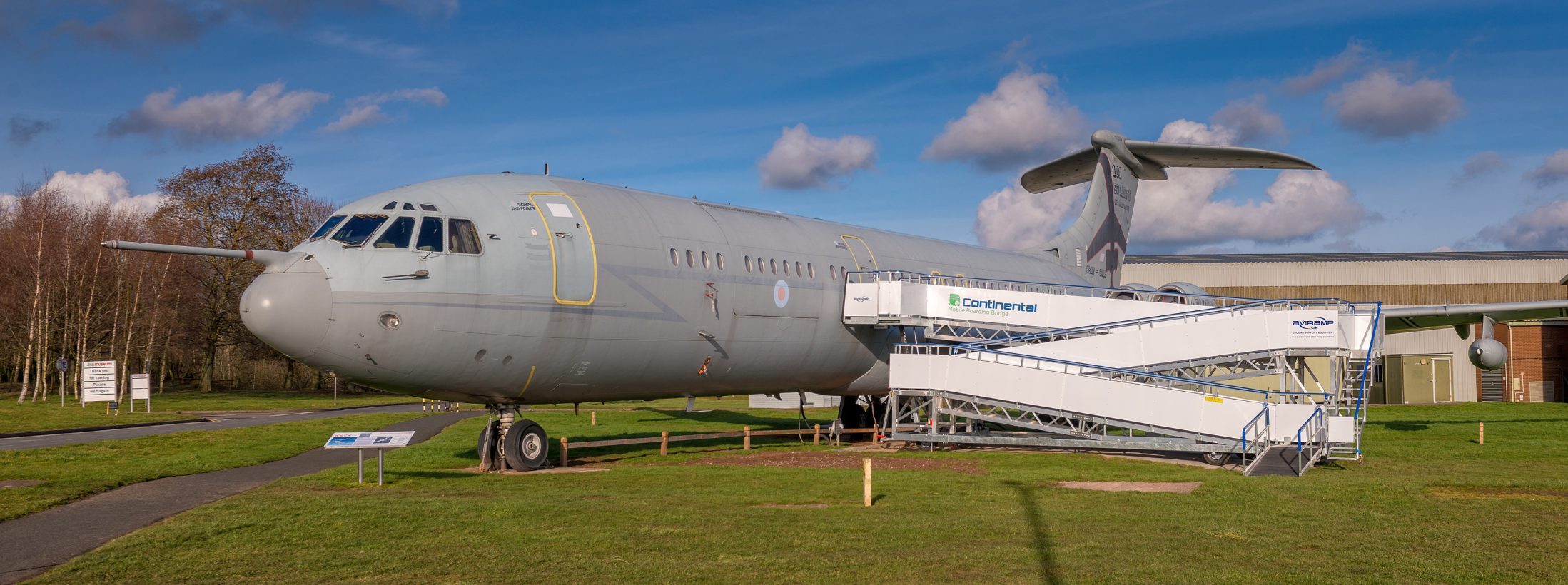 VC10 aircraft at RAF Museum Midlands