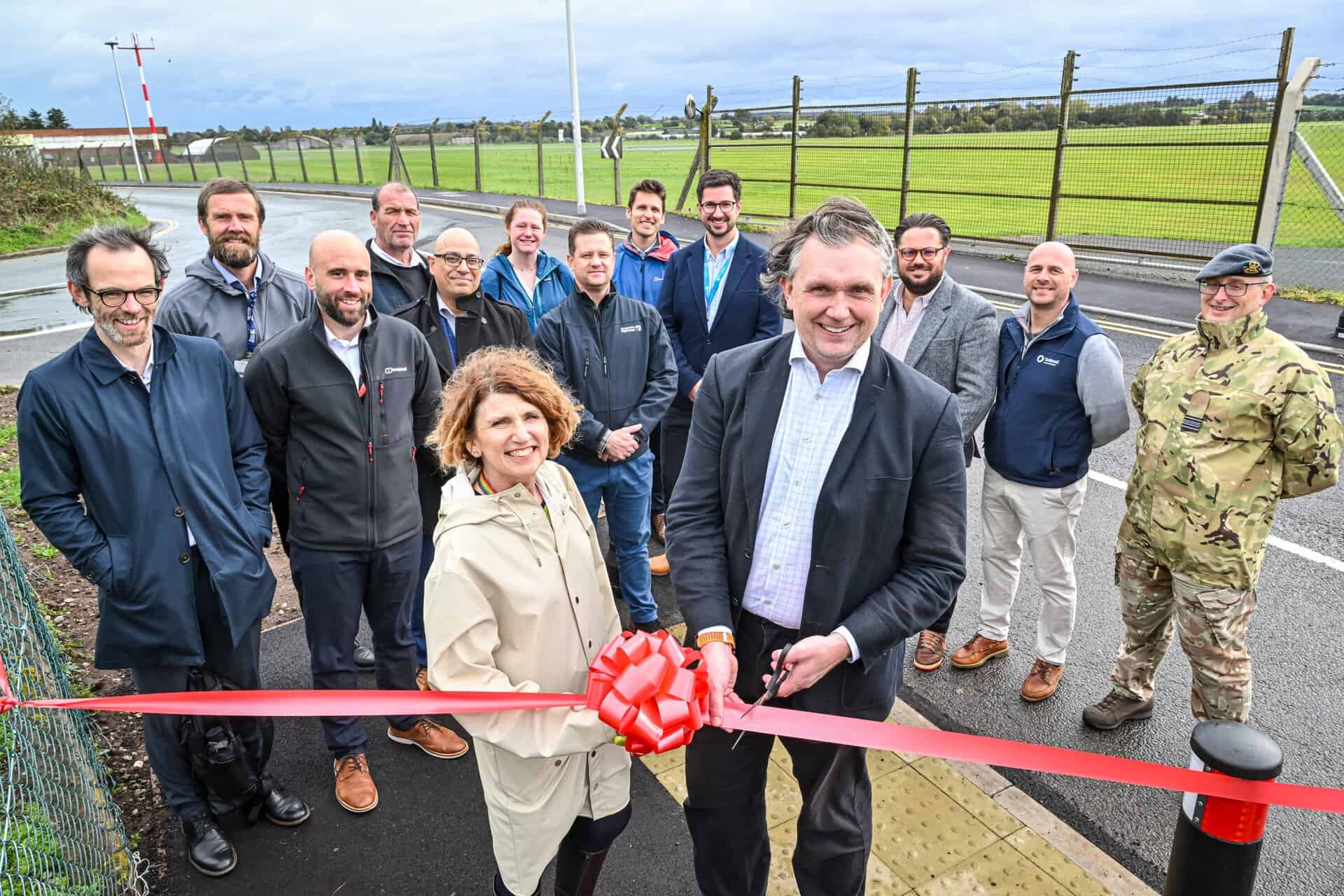 New footpath boosts safer, greener travel to RAF Museum