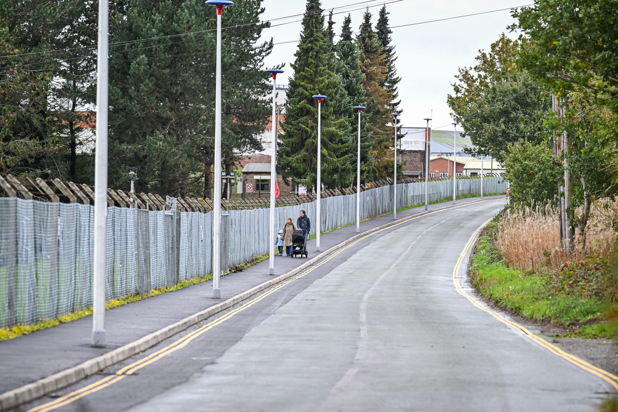 New footpath linking RAF Museum Midlands to Cosford train station